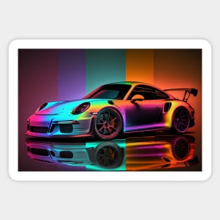 Exotic Car - 911 Sticker